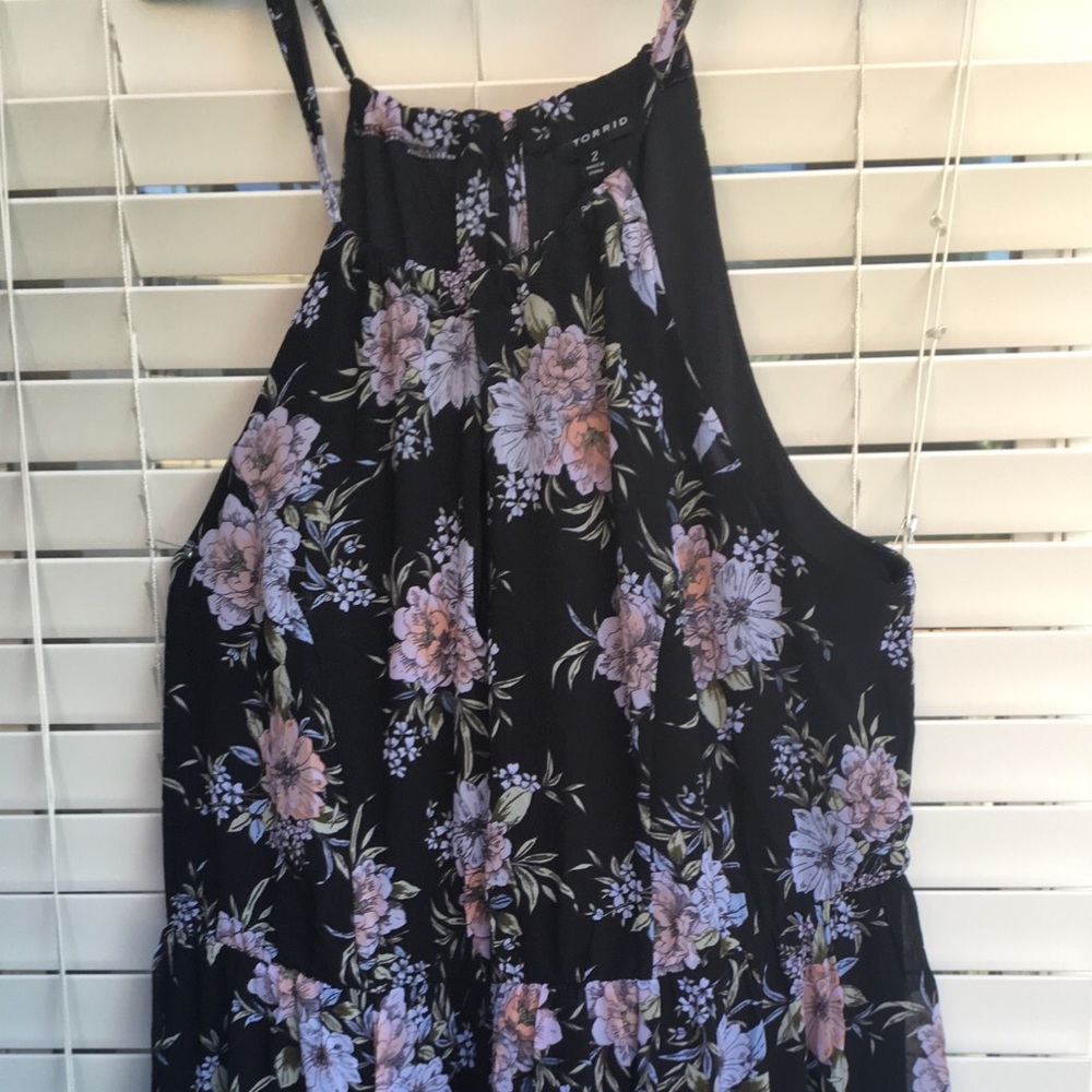 Torrid Halter/skater Dress size 2
